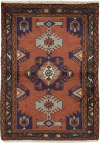 Shiraz Tappeto persiano 100x150 (Iran) Annodato A Mano