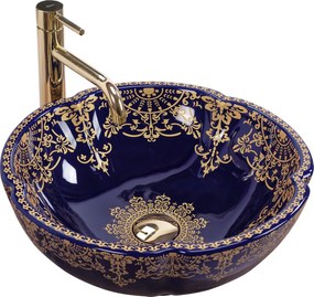 Lavabo da appoggio Marina Blue
