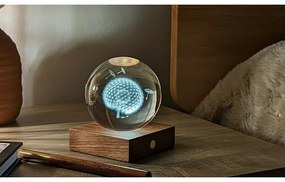 Decorazione luminosa marrone scuro con ricarica USB Amber – Gingko