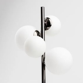 Brilagi - Lampada da tavolo LED MILLA 4xG9/3W/230V cromo lucido/bianco