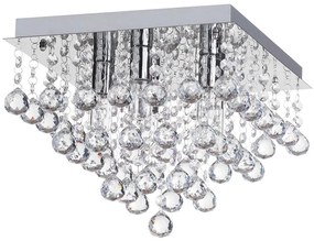 Lampada Di Cristallo Plafoniere APP515-4C Cristal