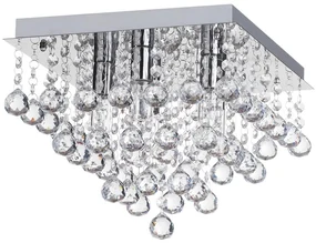 Lampada Di Cristallo Plafoniere APP515-4C Cristal