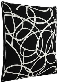 Eglo 420006 - Cuscino decorativo CHEVERY 45x45 cm nero/bianco