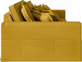 Divano giallo 236 cm Nora – Ropez