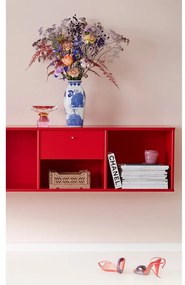 Libreria a parete rossa 108 Mistral - Hammel Furniture