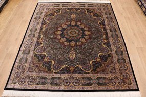 Ghom Tappeto 250 x 310 (Iran) Annodato A Mano