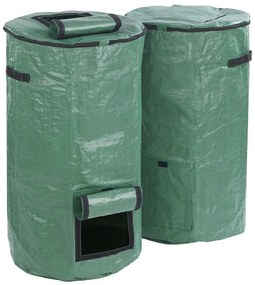 Composter verde in set da 2 125 l - Maximex