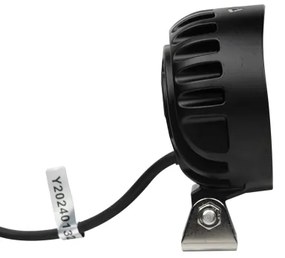 LED Faretto per macchina BLACK LED/24W/10-30V IP69 5700K arrotondato