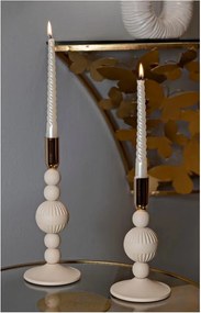 Portacandele in set in metallo 2 pz Aster – Mauro Ferretti