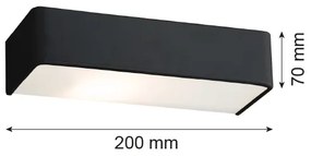 Argon 3079 - Applique RODAN 1xE27/15W/230V