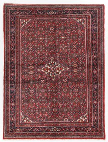 Hamedan Tappeto 160 x 210 (Iran) Annodato A Mano