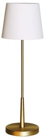ByRydens 4002740-6501 - Lampada da tavolo LUMI 1xE27/8W/230V bianco/oro 68,5 cm