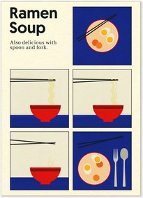 Poster Ramen Soup