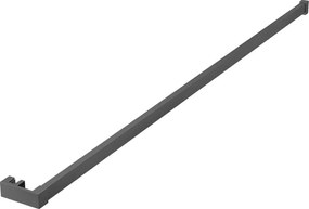 Mexen corrimano per asciugamani per parete doccia, gun metal - 800-06-95