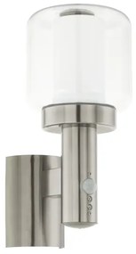 Eglo 95017 - Applique da esterno con sensore POLIENTO 1xE27/40W