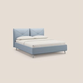 Adone letto imbottito contenitore a doppia pannellatura in bouclet impermeabile T07 carta da zucchero