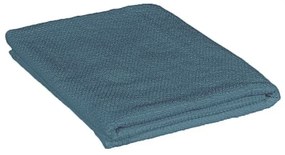 Telo bagno per doccia 90x140 cm turchese cobalto in cotone 100%