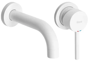 Rubinetto da incasso Rea Lungo White Mat + BOX
