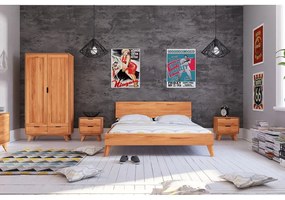 Letto matrimoniale in legno di faggio 180x200 cm Greg 1 - The Beds