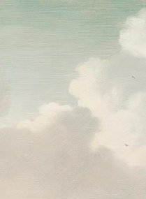 Eijffinger Carta da parati Dutch Sky Stripes - Pastell Grün