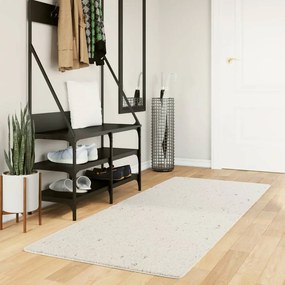 Tappeto Shaggy Pamplona A Pelo Lungo Moderno Crema 80x200 Cm /