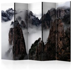 Paravento Sea of clouds in Huangshan Mountain, China II [Room Dividers]