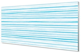 Quadro acrilico Strisce blu 100x50 cm