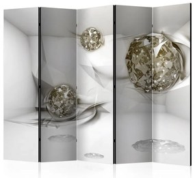 Paravento  Abstract Diamonds II [Room Dividers]  Colore Grigio, Dimensioni e Misure 225x172