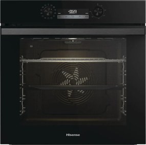 Hisense Forno Elettrico da Incasso BI64221PB Capacità 77 L Multifunzione Ventilato Colore Nero
