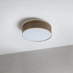 Lampada da soffitto SIRJA 2xE27/15W/230V Ø 45 cm marrone/oro