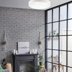 Plafoniera NATURAL 4xE27/60W/230V ø 57,5 cm bianco/pino