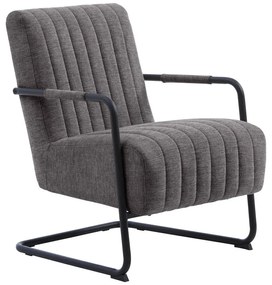 Poltrona in grigio scuro Trout – Unique Furniture