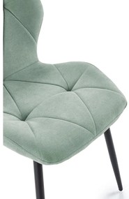 Sedie da pranzo in set da 4 in colore menta Luna - Marckeric