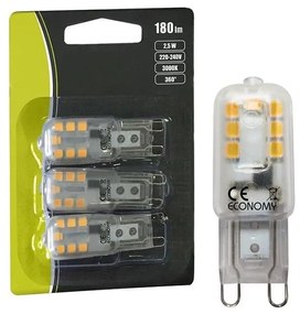 SET 3x Lampadine LED G9/2,5W/230V 3000K