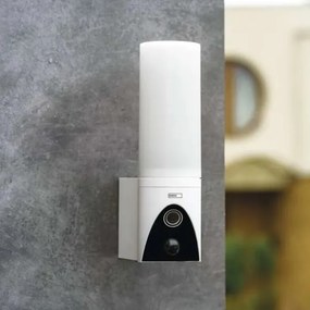 LED Telecamera smart per esterni con luce GoSmart LED/12W/230V IP65 Wi-Fi Tuya bianco