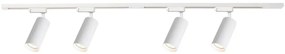 Faretto per sistema a binario MICA 4xGU10/10W/230V bianco
