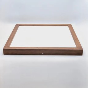 Brilagi - Lampada da bagno a LED WOODY FRAME LED/50W/230V 60x60 IP44 rovere ciliegio