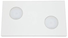 Applique moderno 403061000003 bianco 2X GX53 LUMICOM