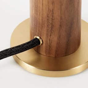 Lampada da tavolo marrone (altezza 12,5 cm) Knuckle - tala