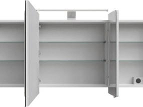 Specchio Contenitore Con Illuminazione Cassca PELIPAL bianco L 140 x H 67 x P 17 cm