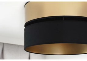 Brilagi - Plafoniera ROYAL 1xE27/15W/230V diametro 40 cm nero/oro