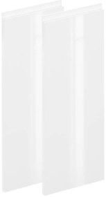 Anta per pensile alto, angolare interno DELINIA ID Tokyo L 29.7 x  H 76.5 cm bianco lucido