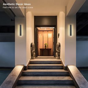 Brilagi - Applique LED da esterno LINEAR LED/8W/230V 3000K IP65 antracite