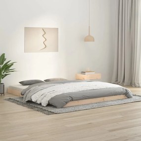 Giroletto 150x200 Cm King İn Legno Massello Di Pino /