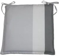 Cuscino per sedia grigio 40 x 40 cm