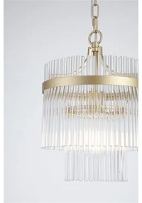 Searchlight 11200-1GO - Lampadario a catena LARA 1xE27/60W/230V