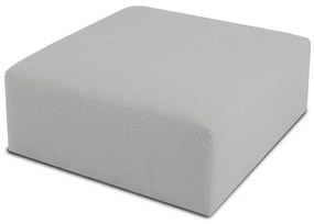 Modulo divano bianco in tessuto bouclé Roxy - Scandic