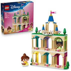 Mini Belle e Mini Tiana con castello Lego