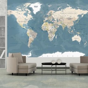 Fotomurale adesivo  Vintage World Map  Larghezza x Altezza Home decor 392x280