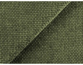 Letto matrimoniale imbottito verde con contenitore e rete inclusi 140x200 cm Keoni – Makamii